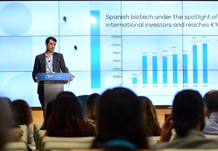 Ion Arocena, director general de AseBio, presenta los nuevos datos del sector biotech español
